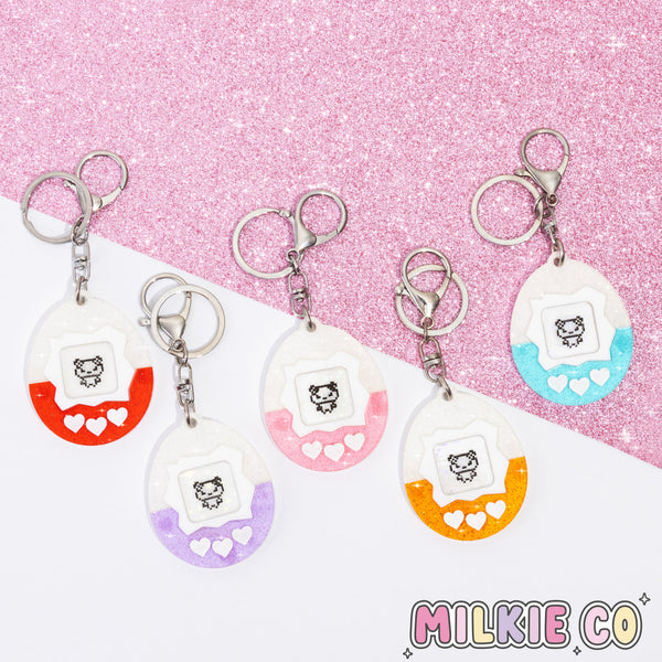 Tamagotchi Keychain - Milkie Co