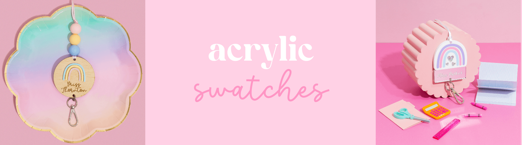 Acrylic Swatches - Milkie Co