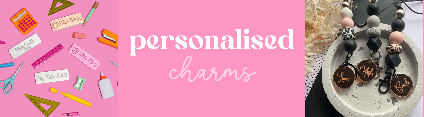 Personalised Charms - Milkie Co