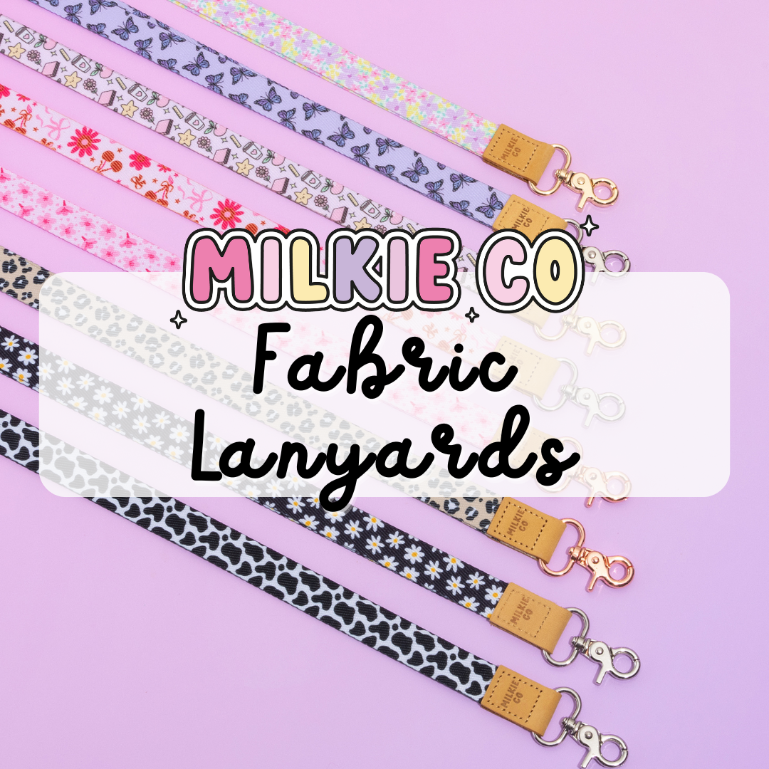 Fabric Lanyards - Milkie Co