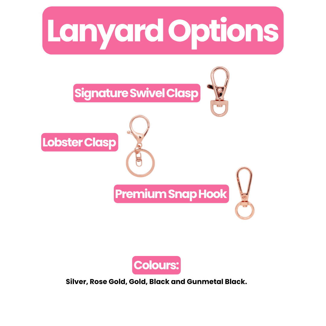 Personalised Lanyard (Rectangle)