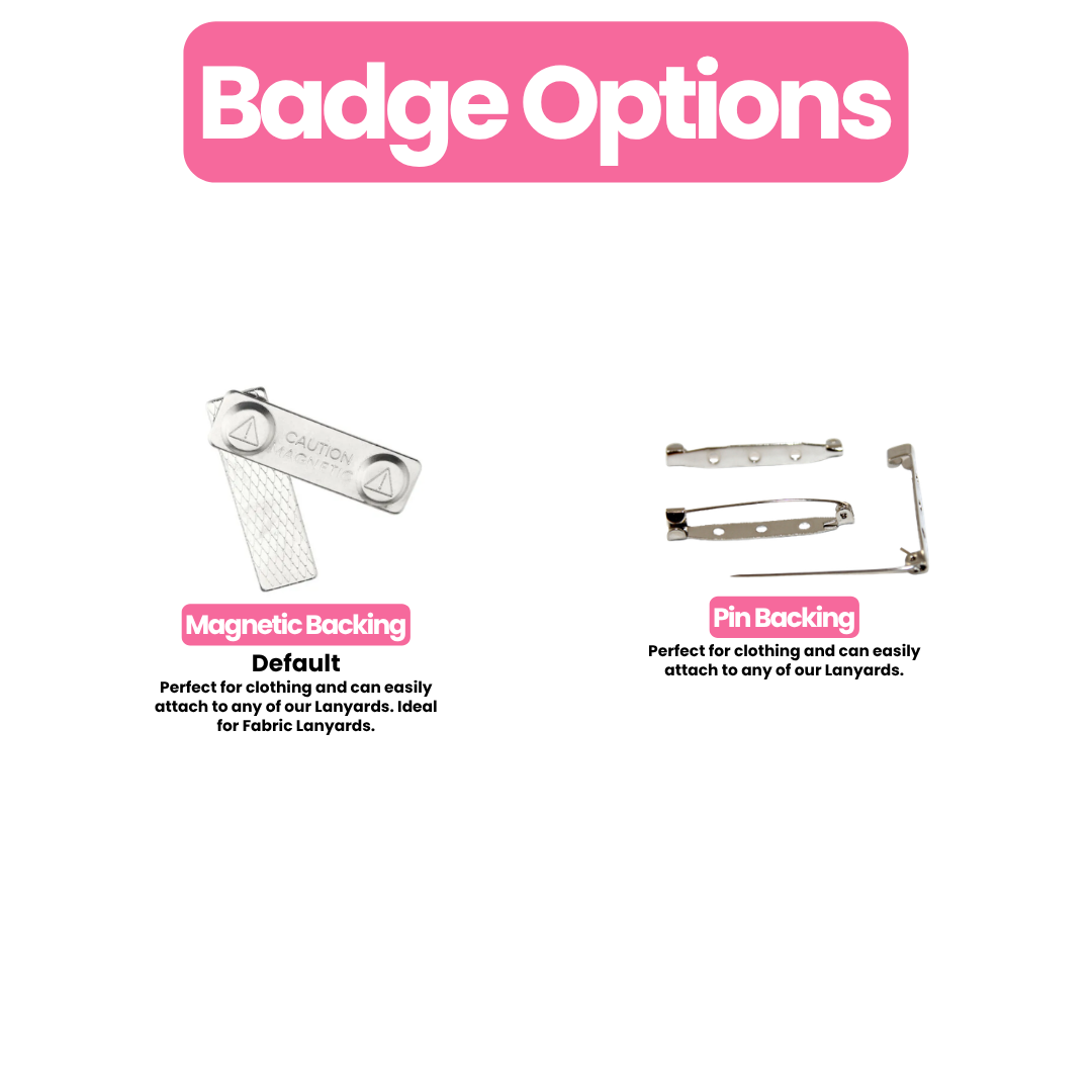 Name & Text Badges