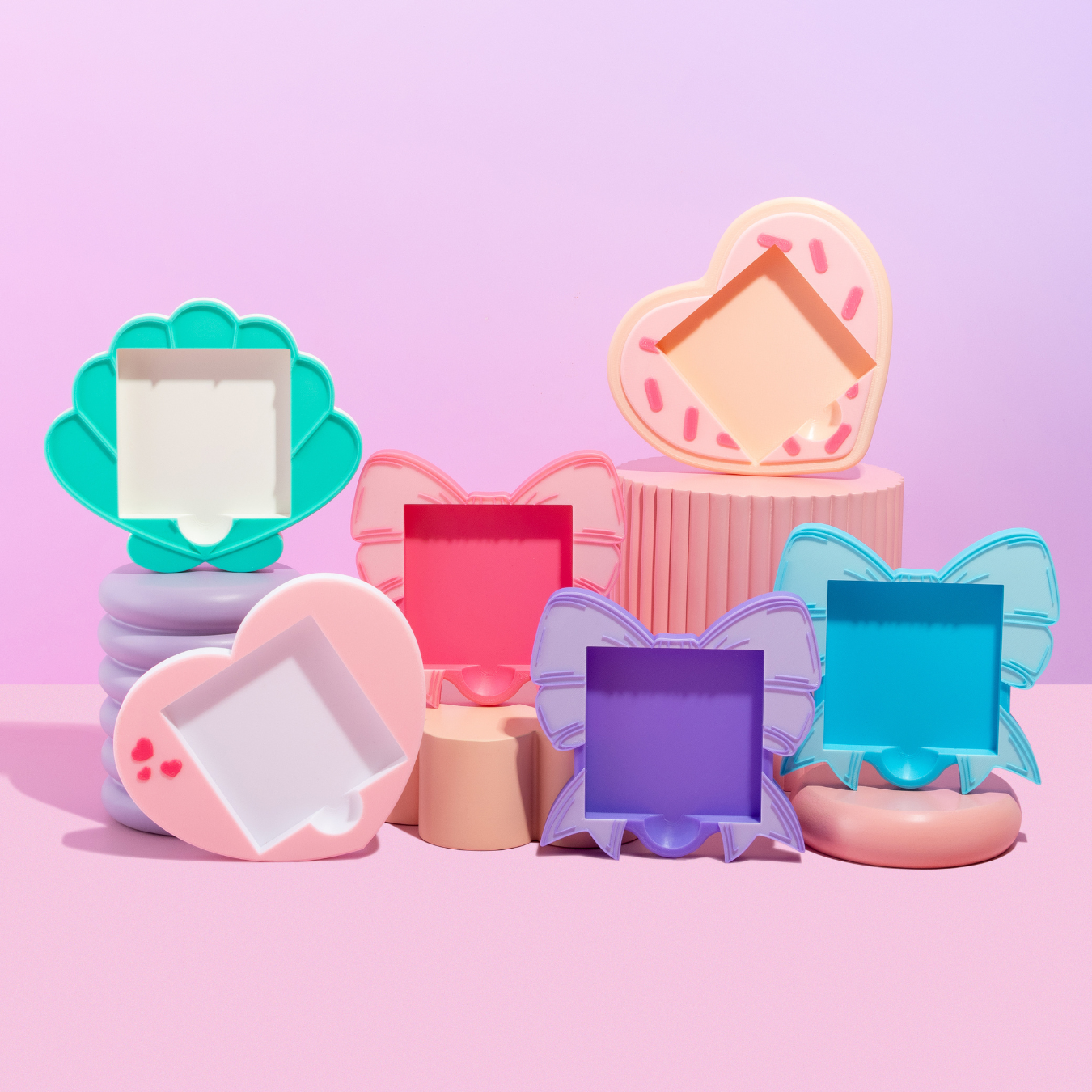 Heart Sticky Note Holder