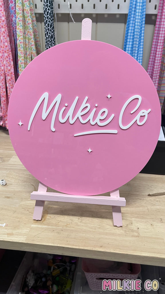 3D Acrylic Signage
