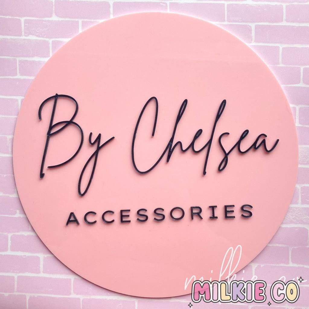 3D Acrylic Signage