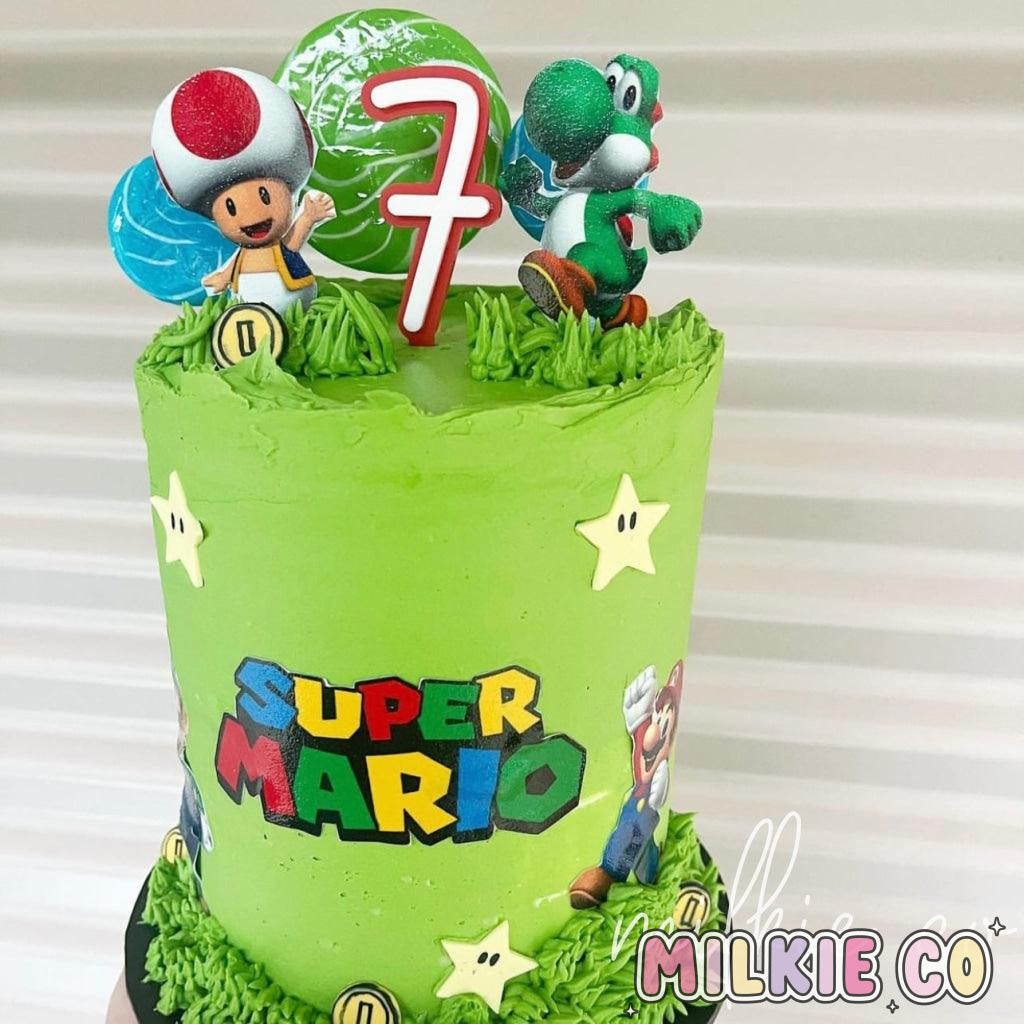 3D Cake Topper Numbers