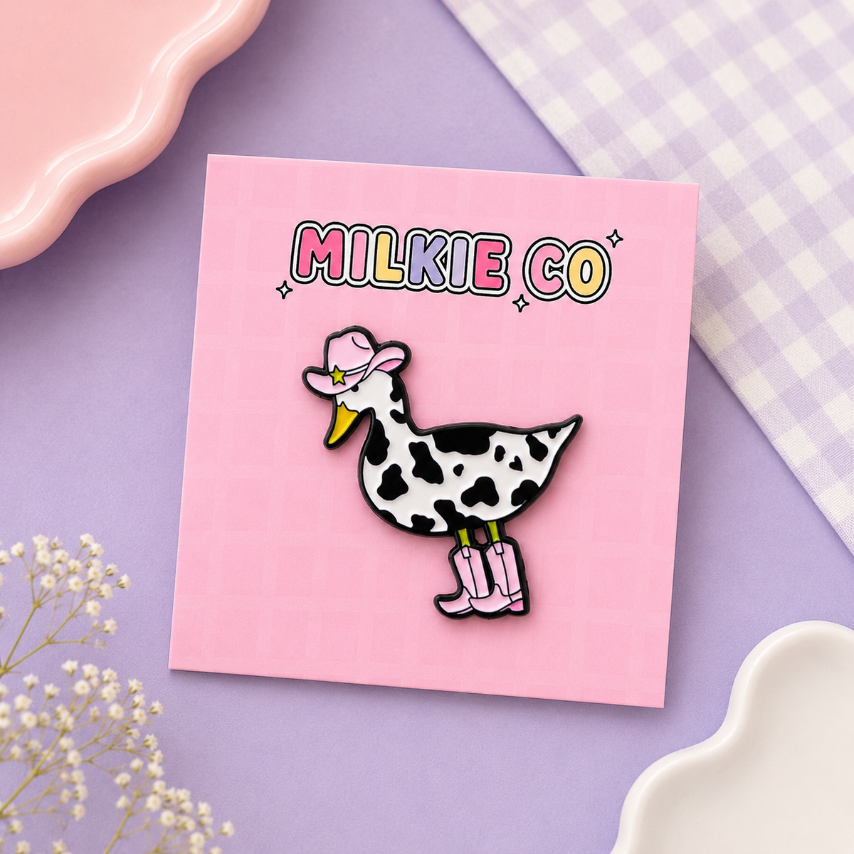 'Silly Goose' Enamel Pin