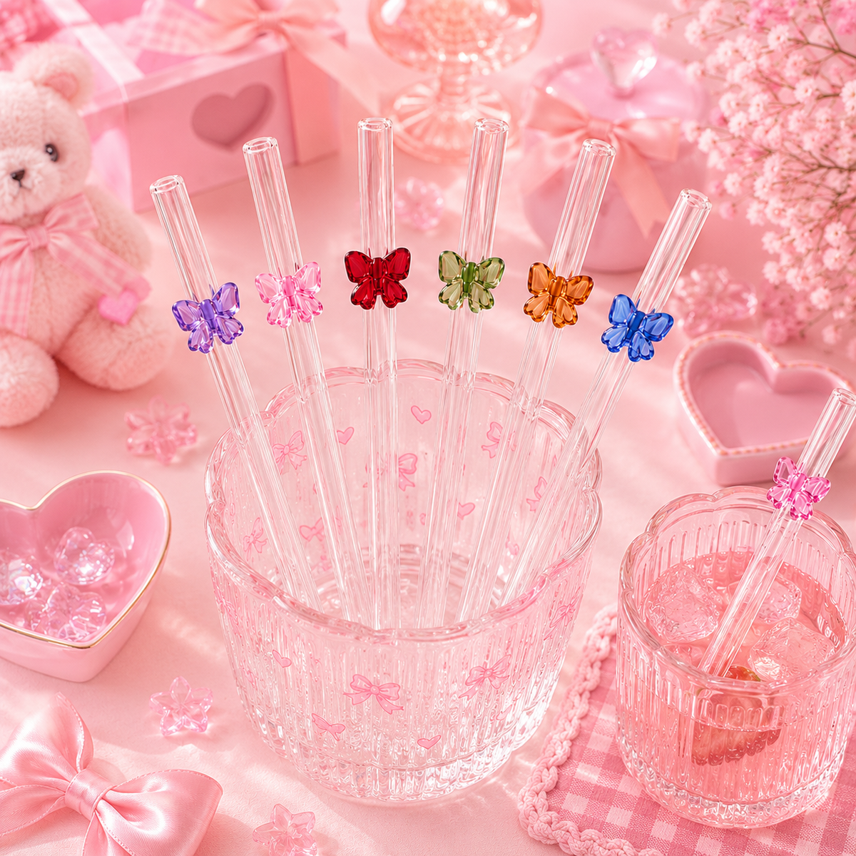 Bow Glass Straw