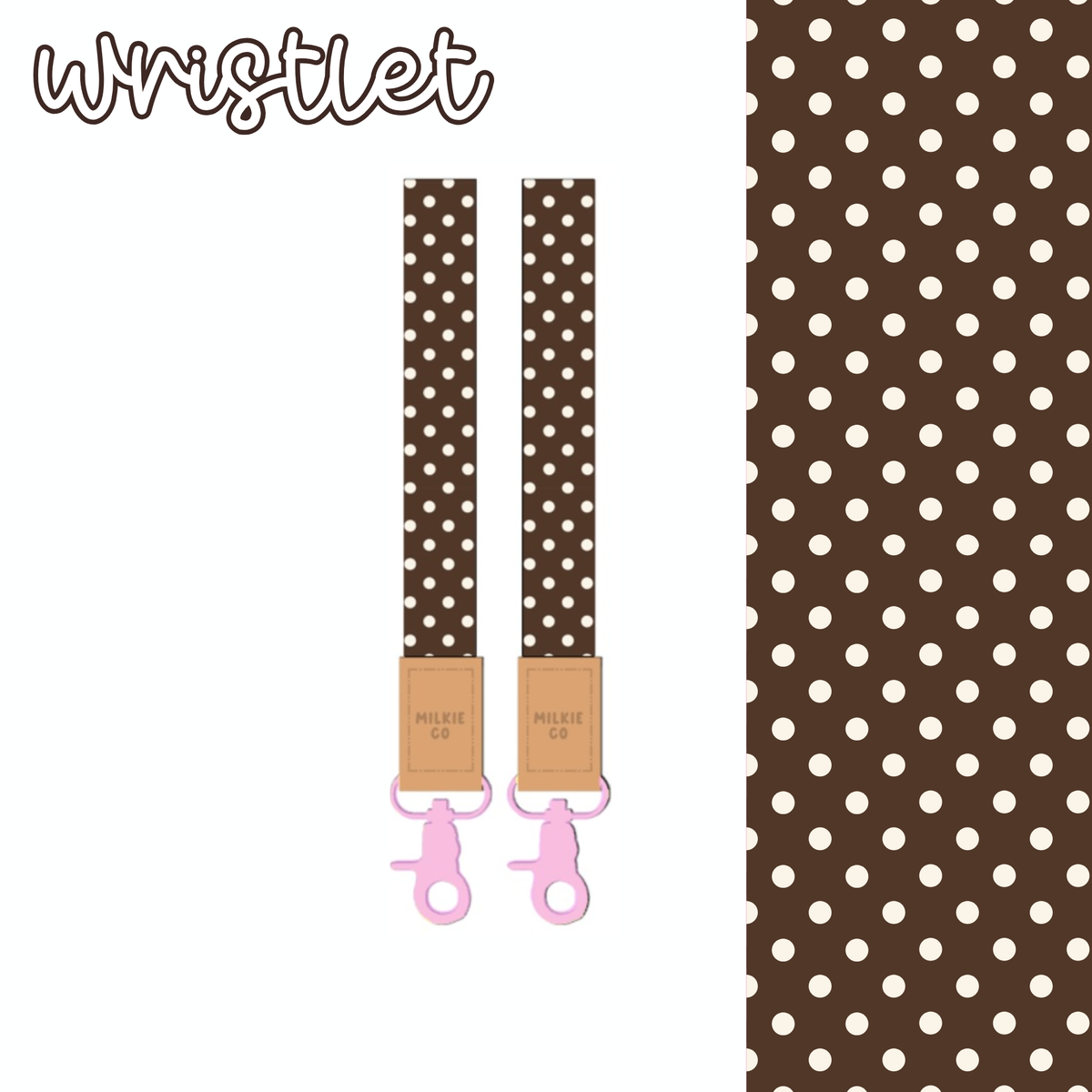 *PRE-ORDER* Cappucino Fabric Lanyard (Restocking in 2-3 weeks)