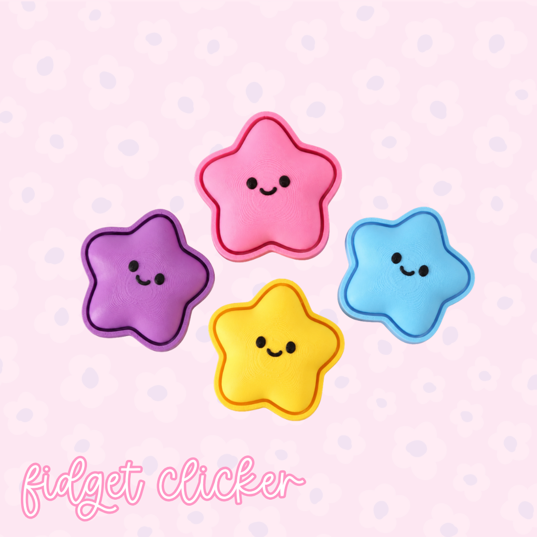 Chubby Star Fidget Clicker