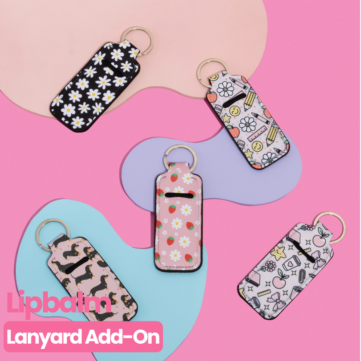 Lipbalm Pouch Lanyard Add-On