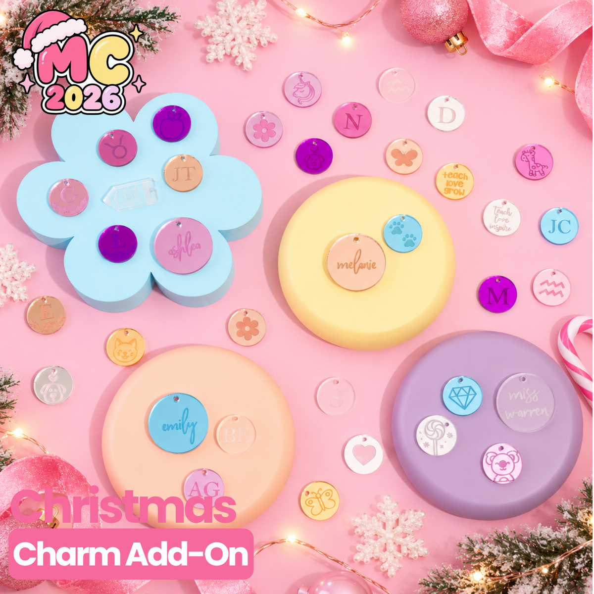 Christmas Picture Charms