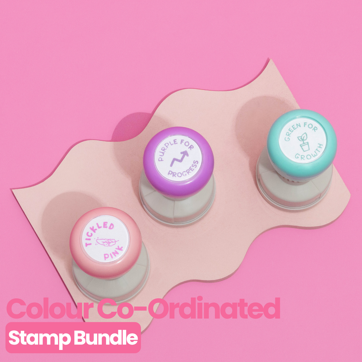 Colour Co-Ordinated Marking Stamp Bundle