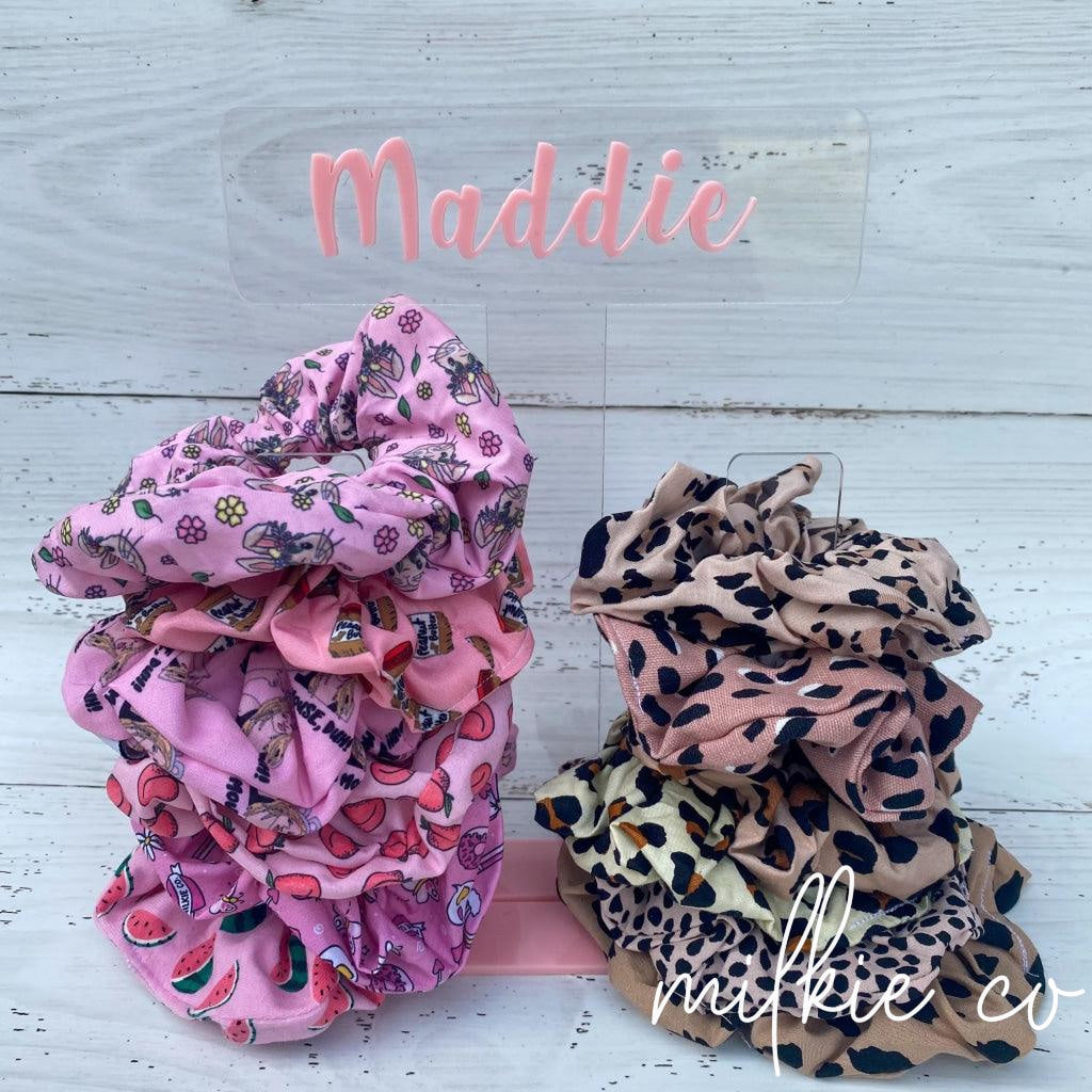 Acrylic Personalised Scrunchie Stand All Products