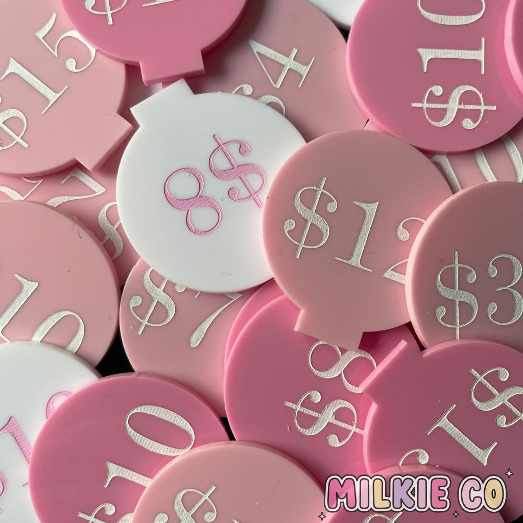 Acrylic Price Tags