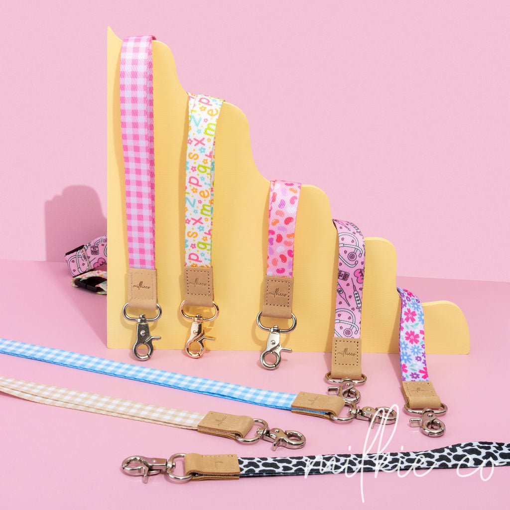 Alphabet Fabric Lanyard All Products