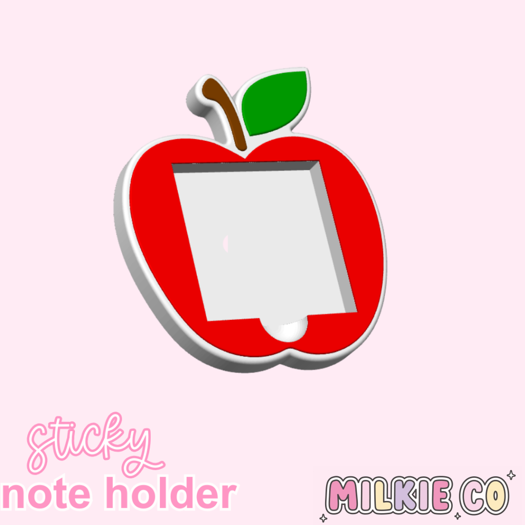 Apple Sticky Note Holder