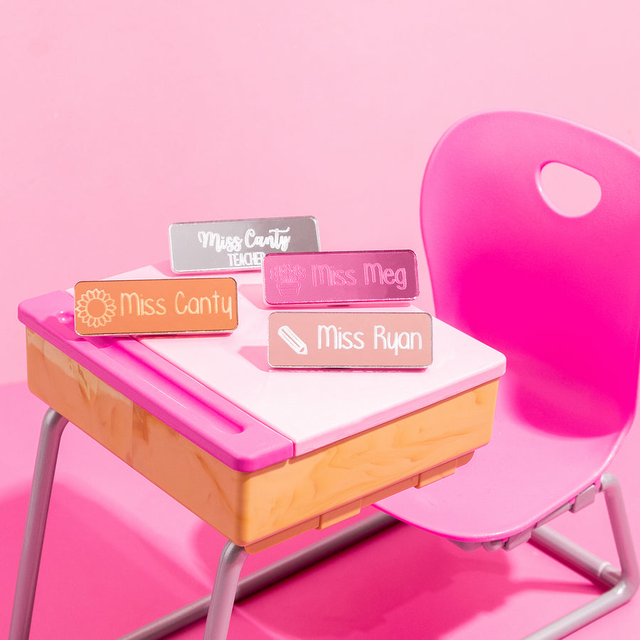Name & Text Badges