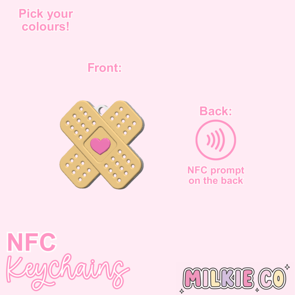 Bandaid NFC Keychain All Products