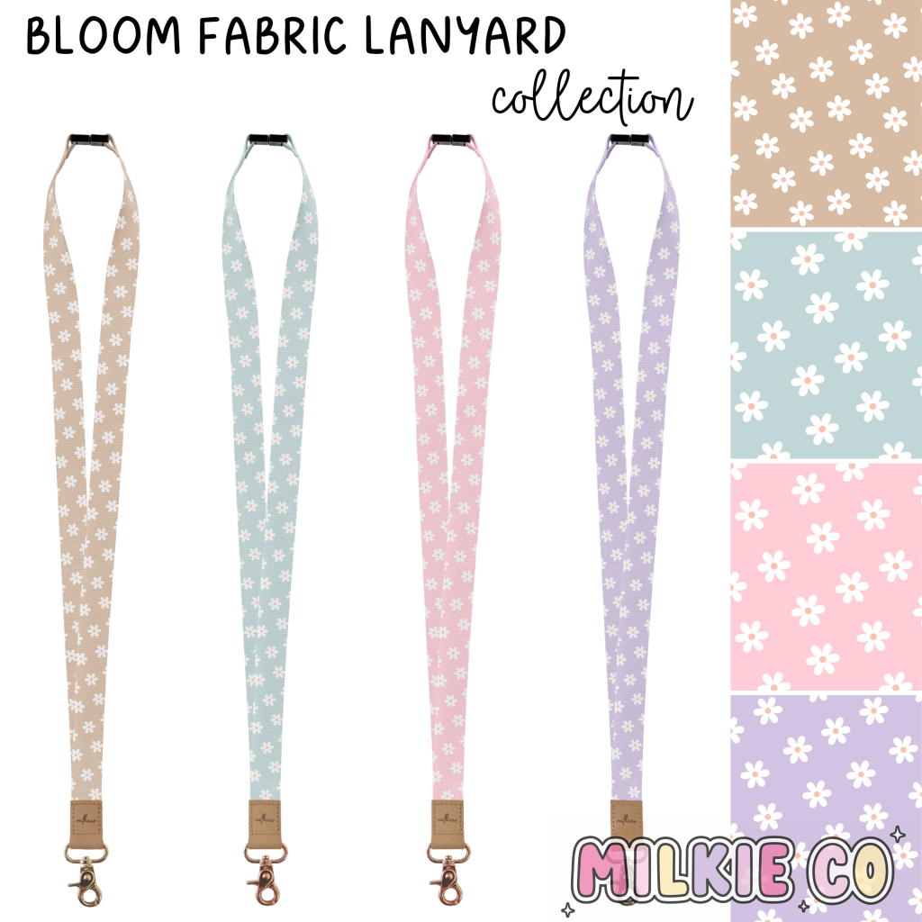 Bloom Fabric Lanyard Bundle All Products