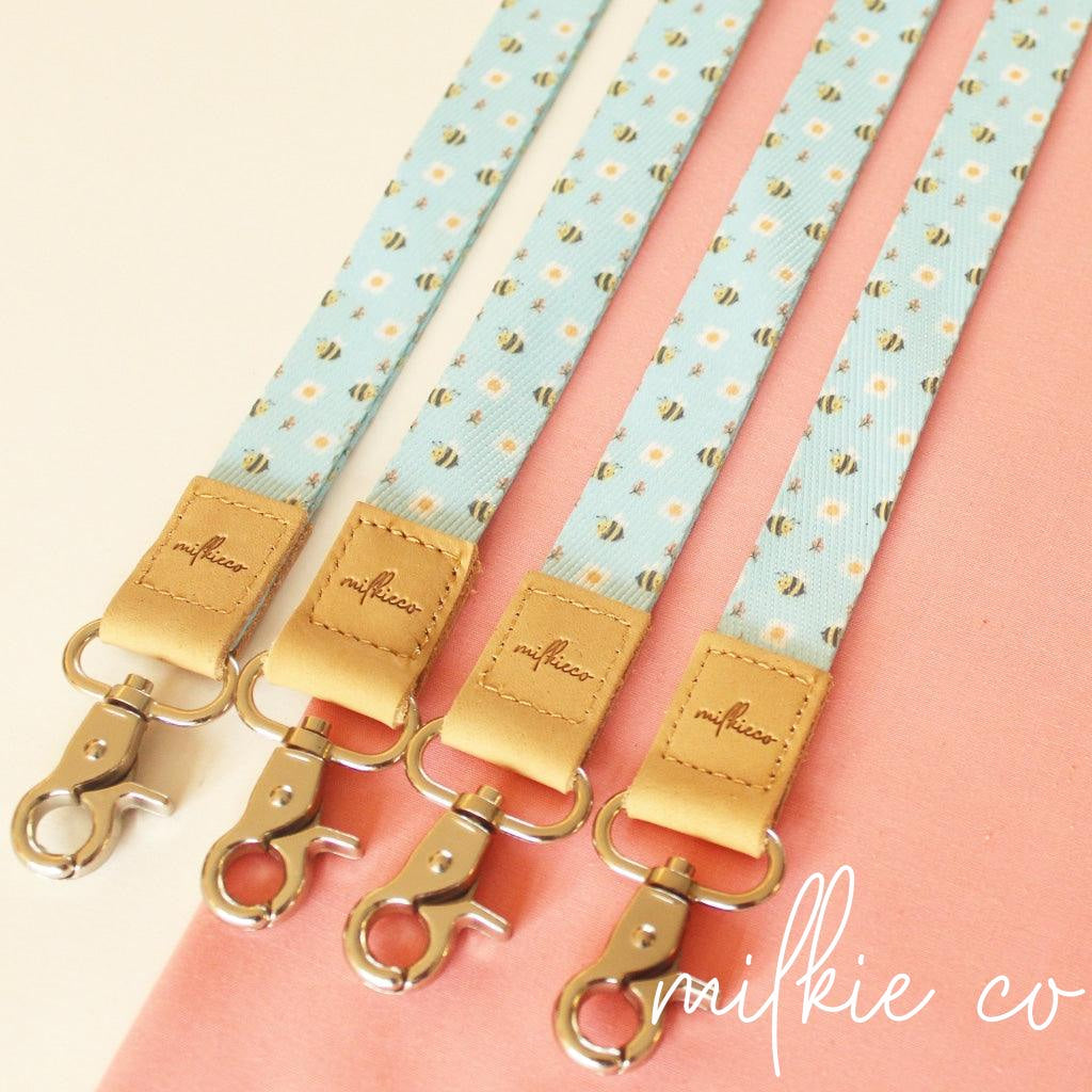Blue Bee Fabric Lanyard All Products