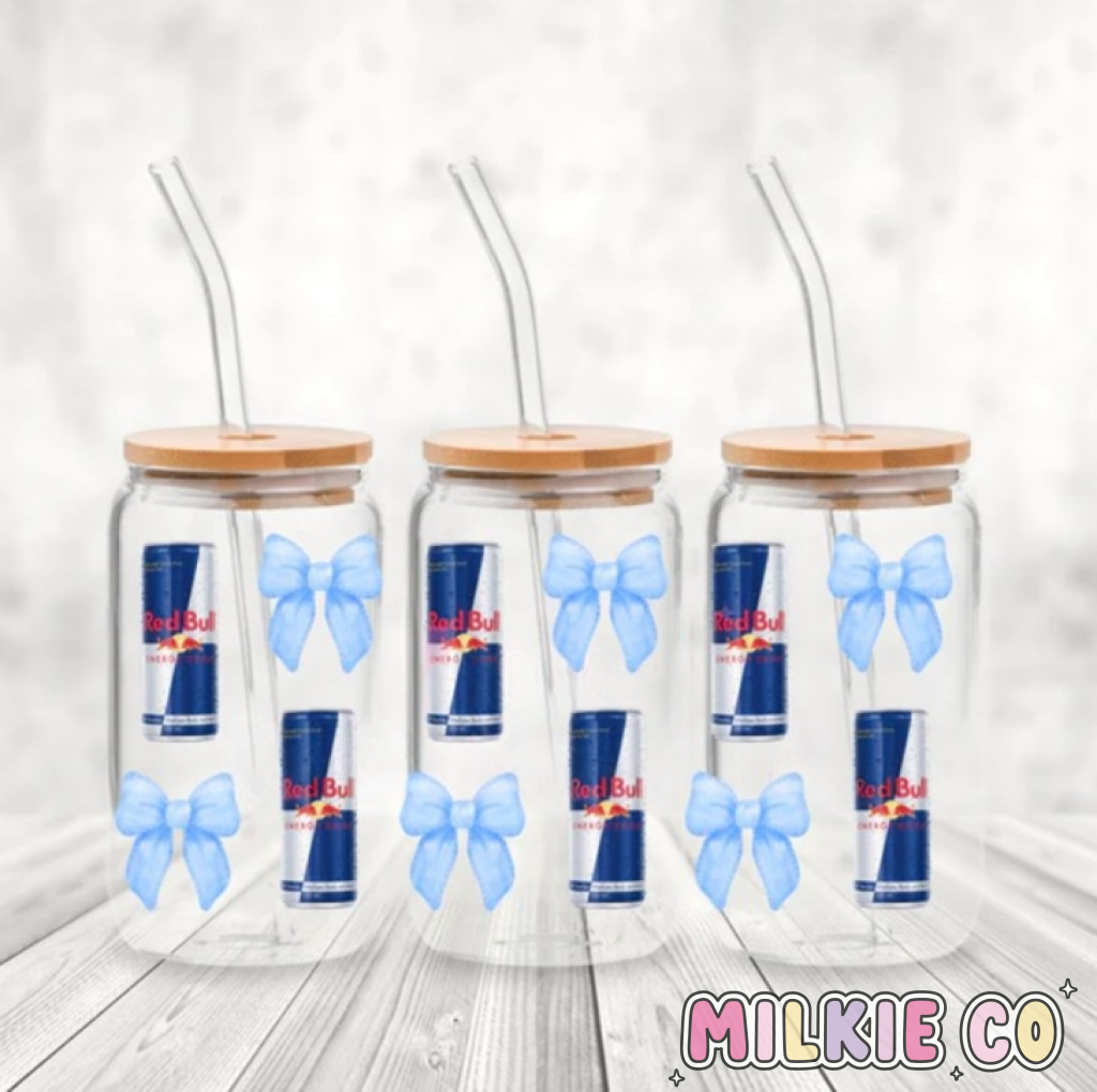 Blue Drink & Bows #2