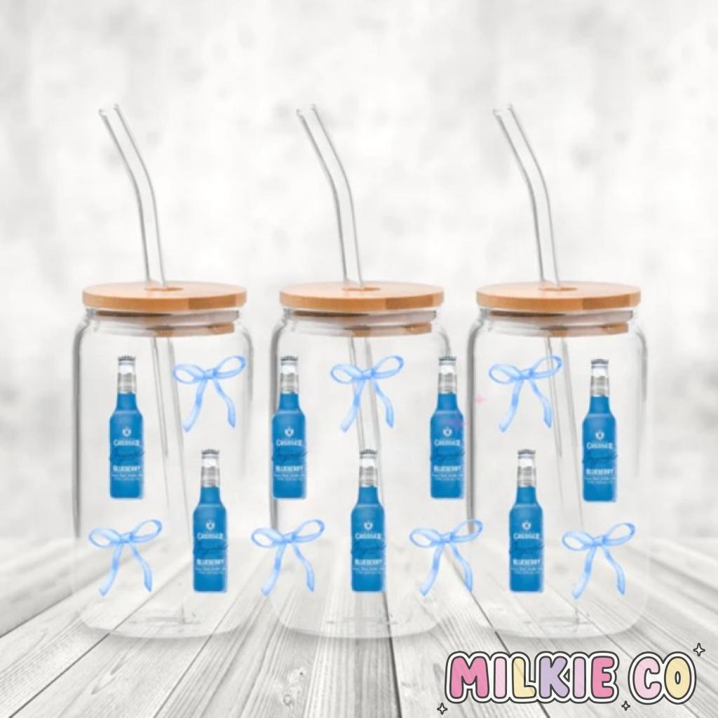 Blue Drink & Bows #3