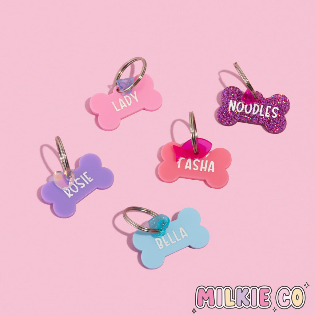 Bone Personalized Pet Tag