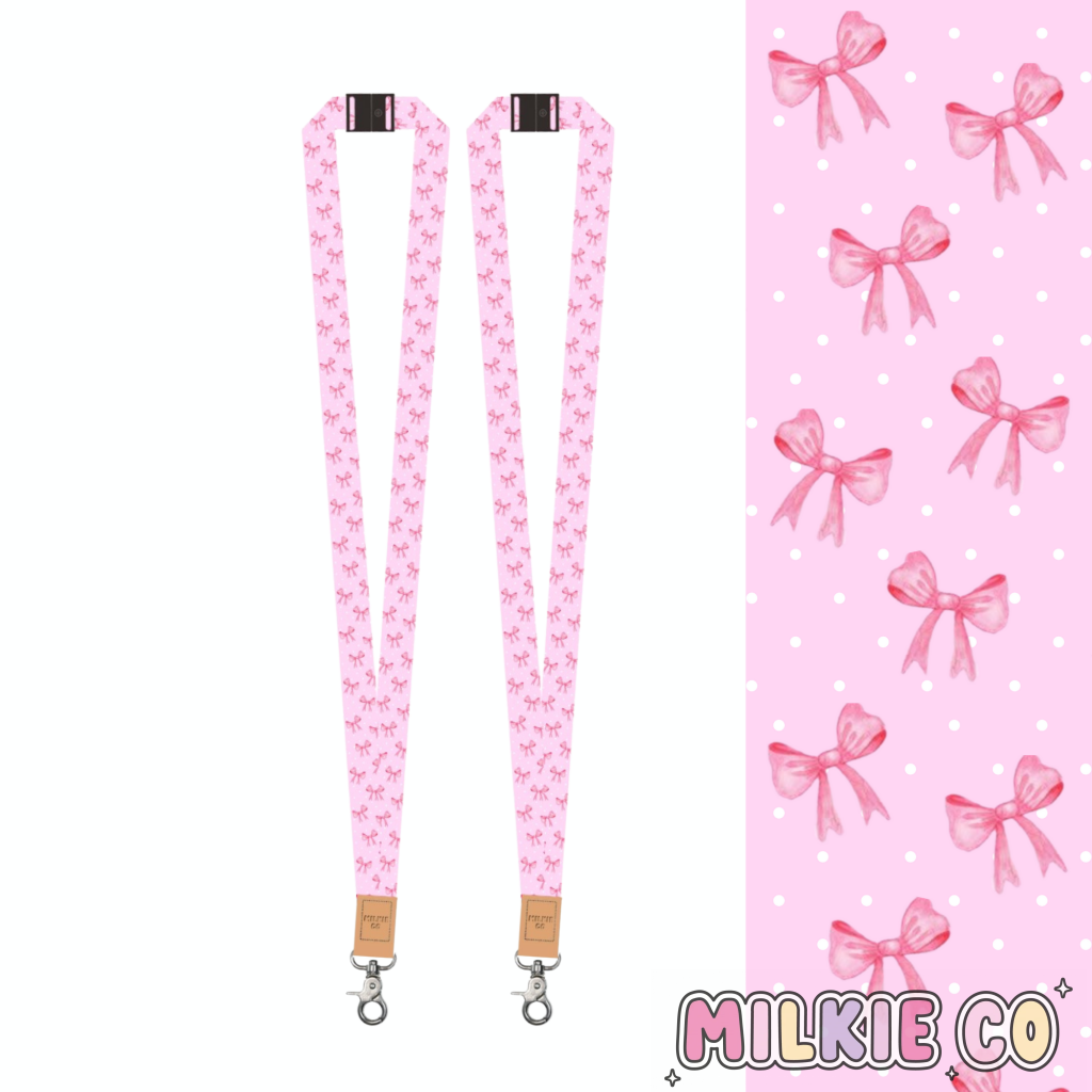 Bow Fabric Lanyard [PRE-ORDER LATE SEP] All Products