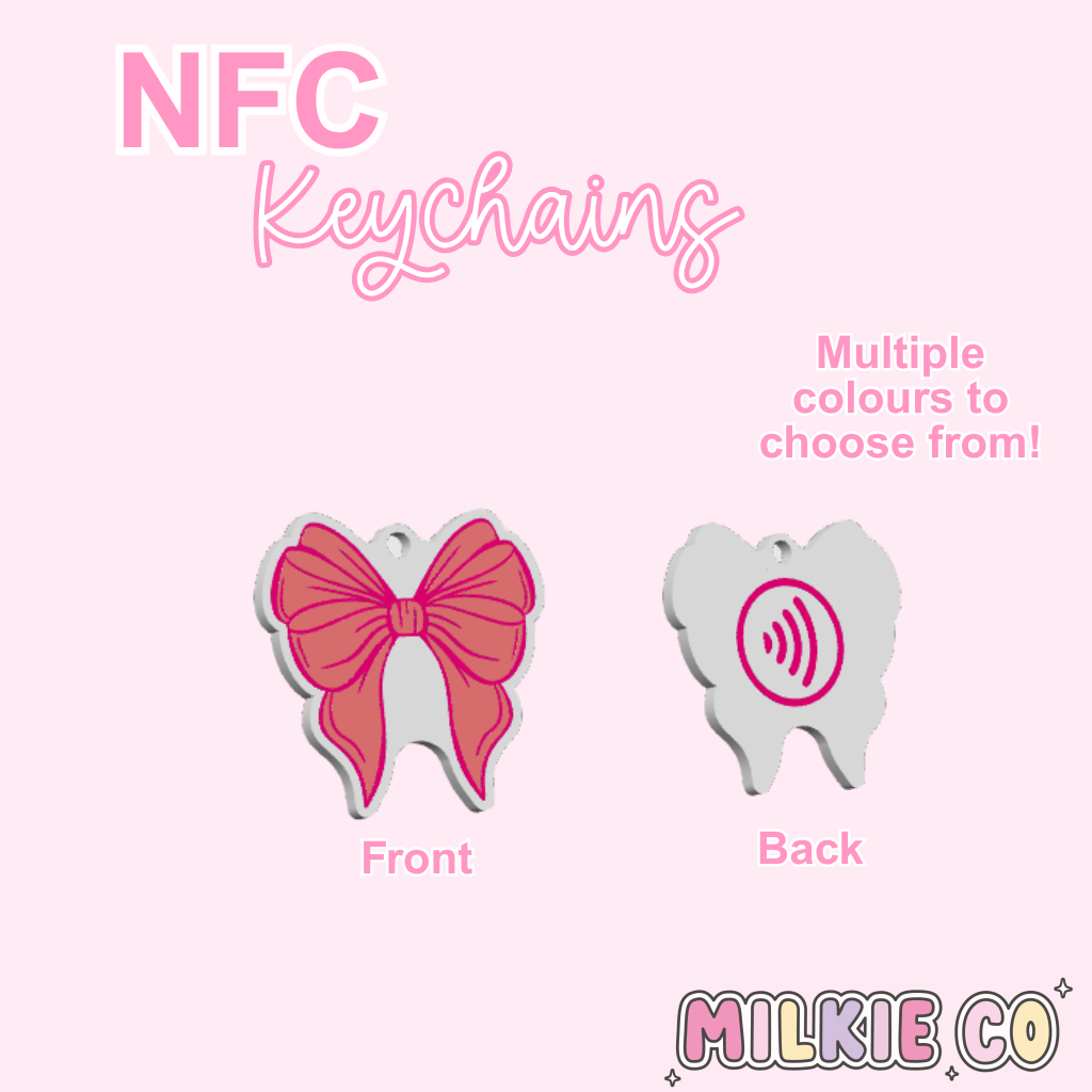 Bow NFC Keychain All Products