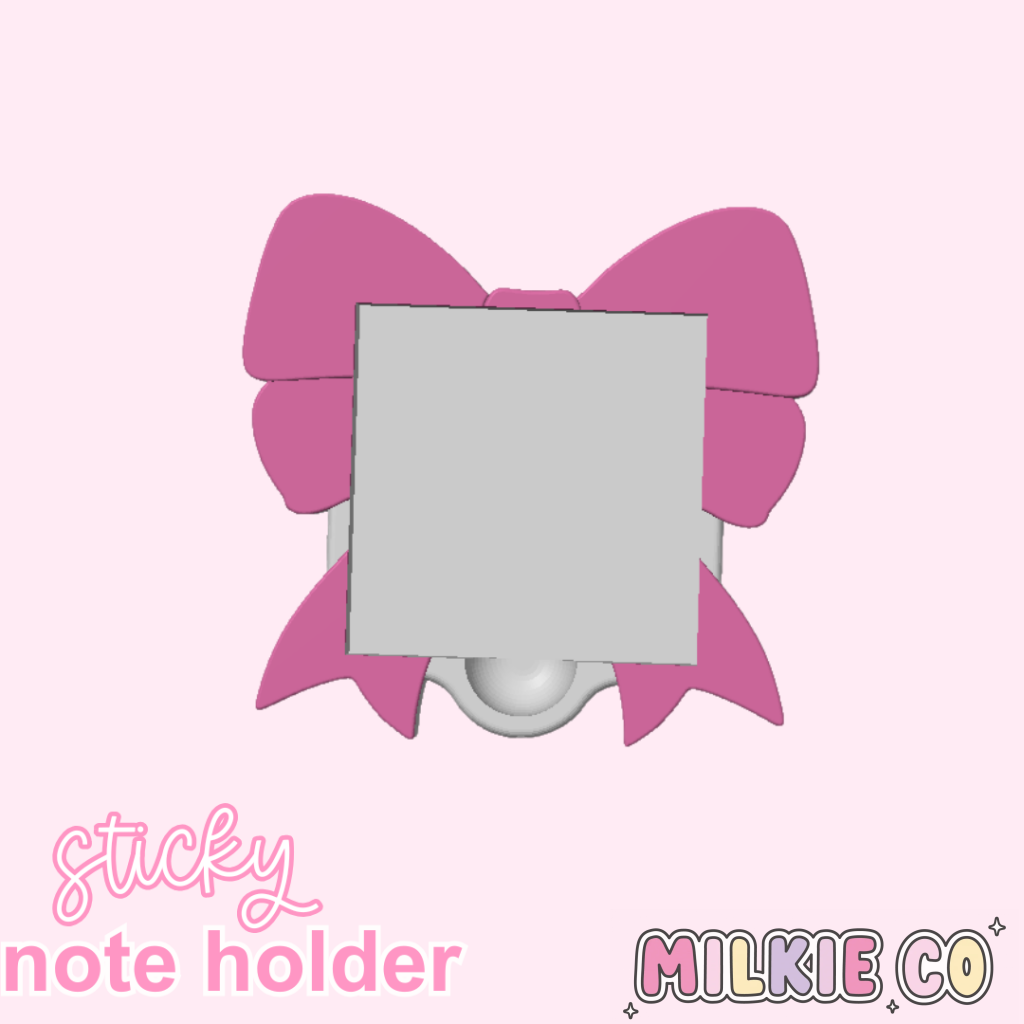 Bow Sticky Note Holder