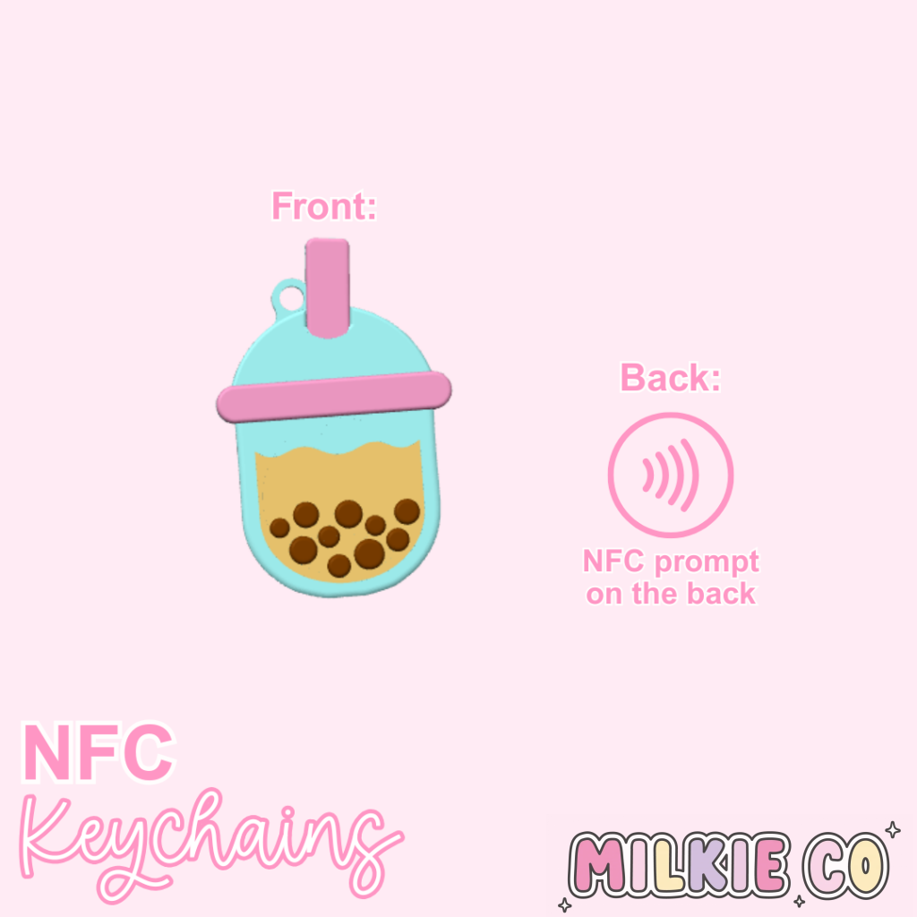 Bubble-tea NFC Keychain All Products