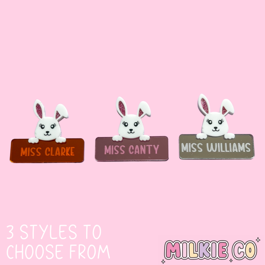 Easter Name Badge