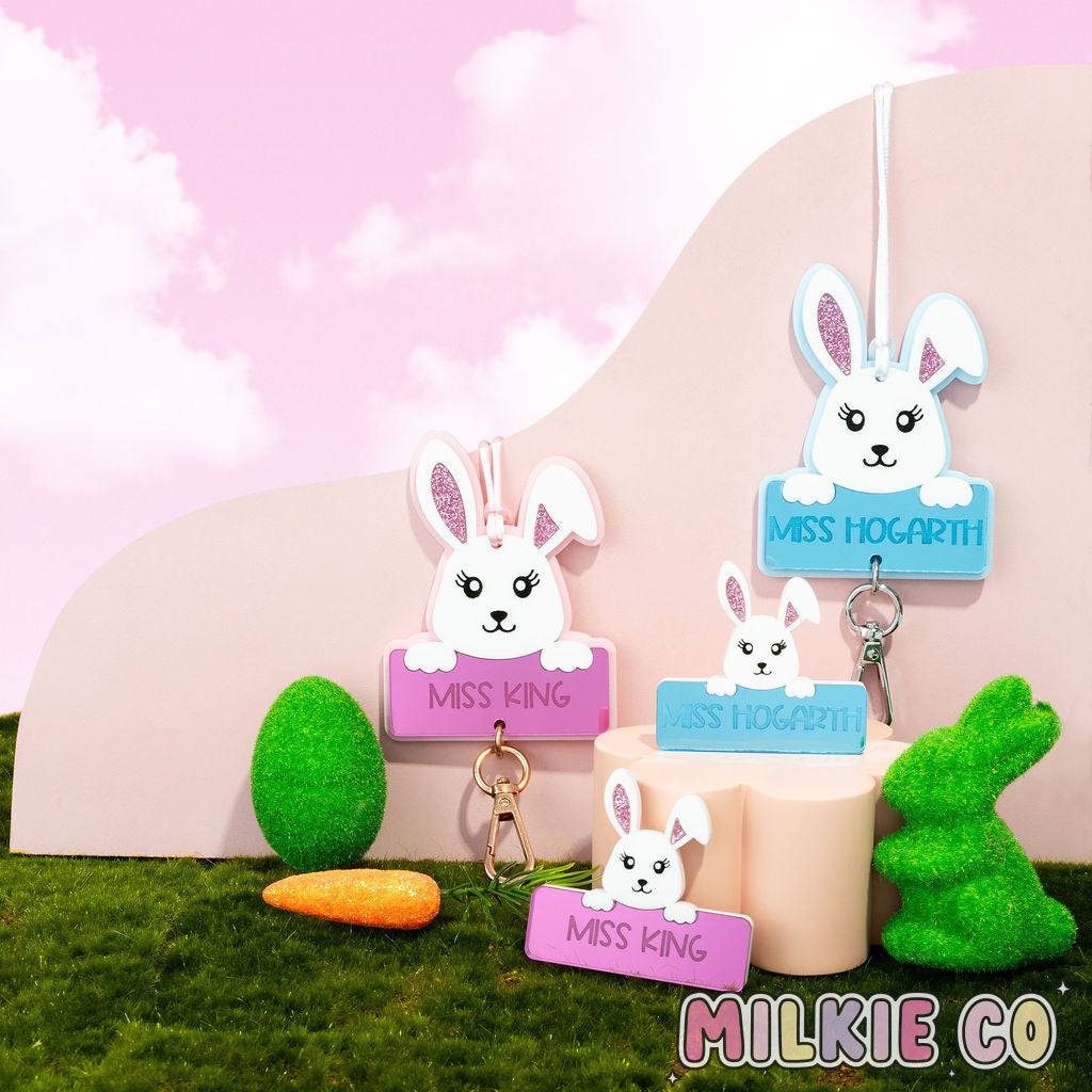 Bunny Name Badge
