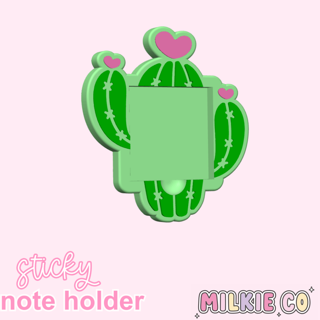 Cactus Sticky Note Holder