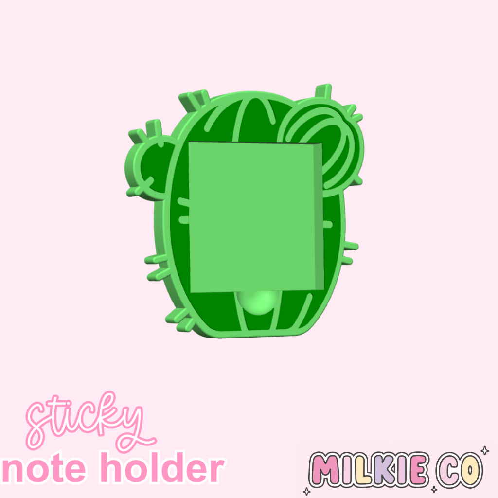 Cactus Sticky Note Holder