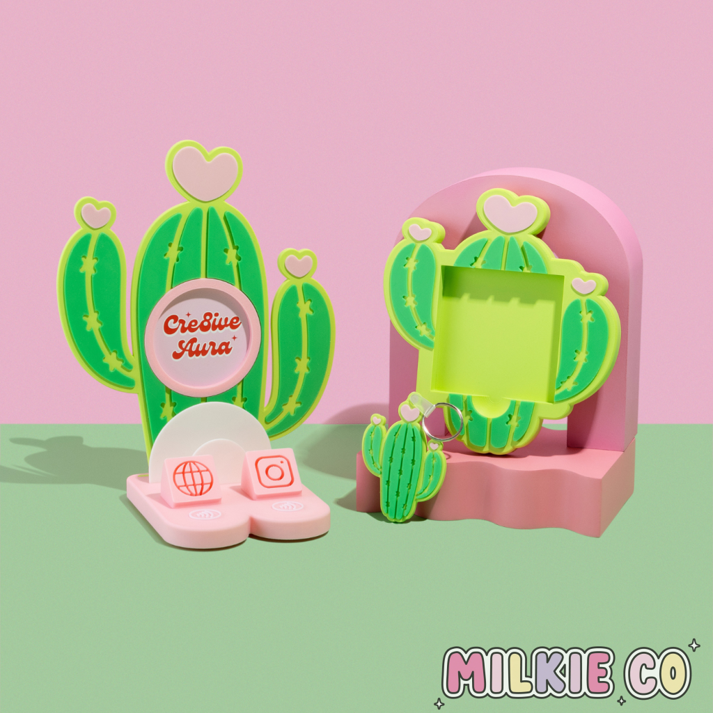 Cactus Sticky Note Holder