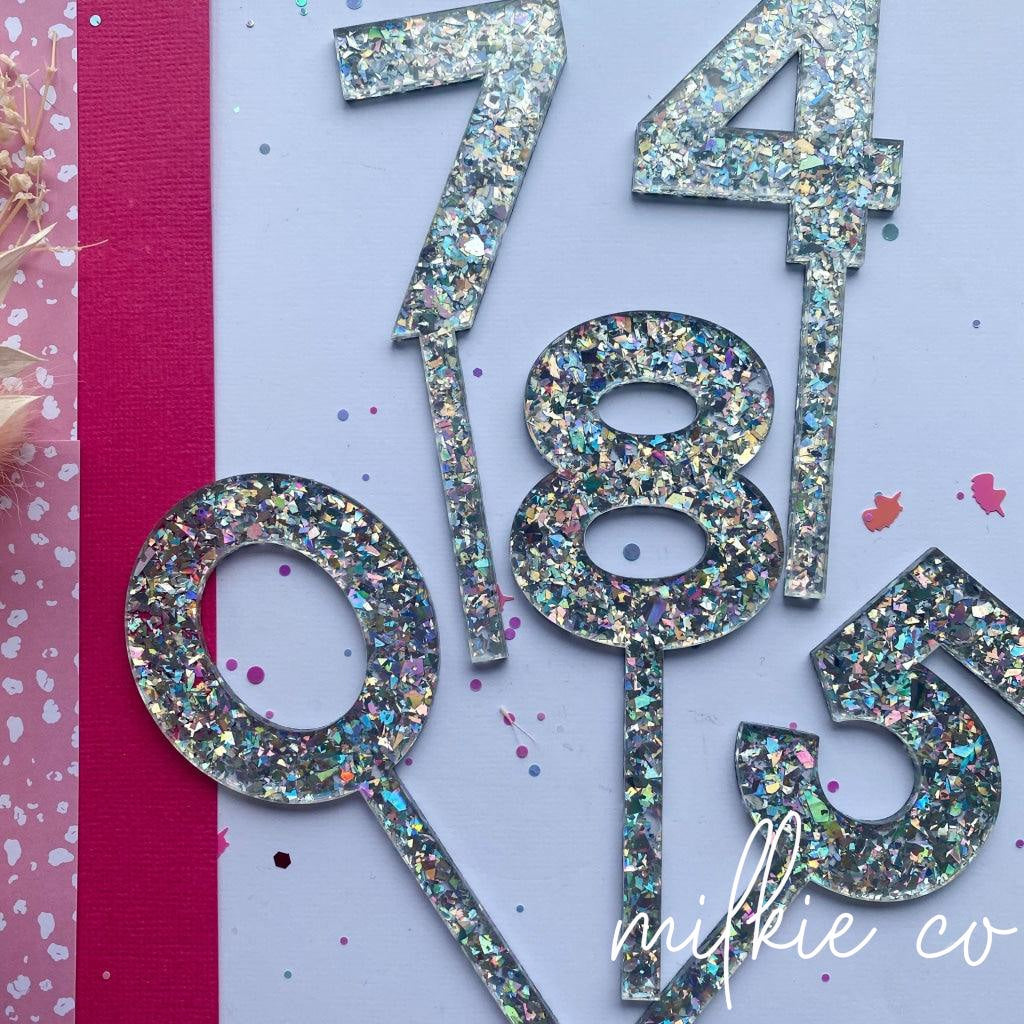 Cake Topper Numbers