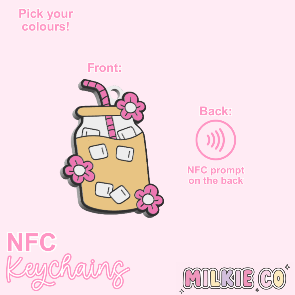 Can Glass NFC Keychain All Products