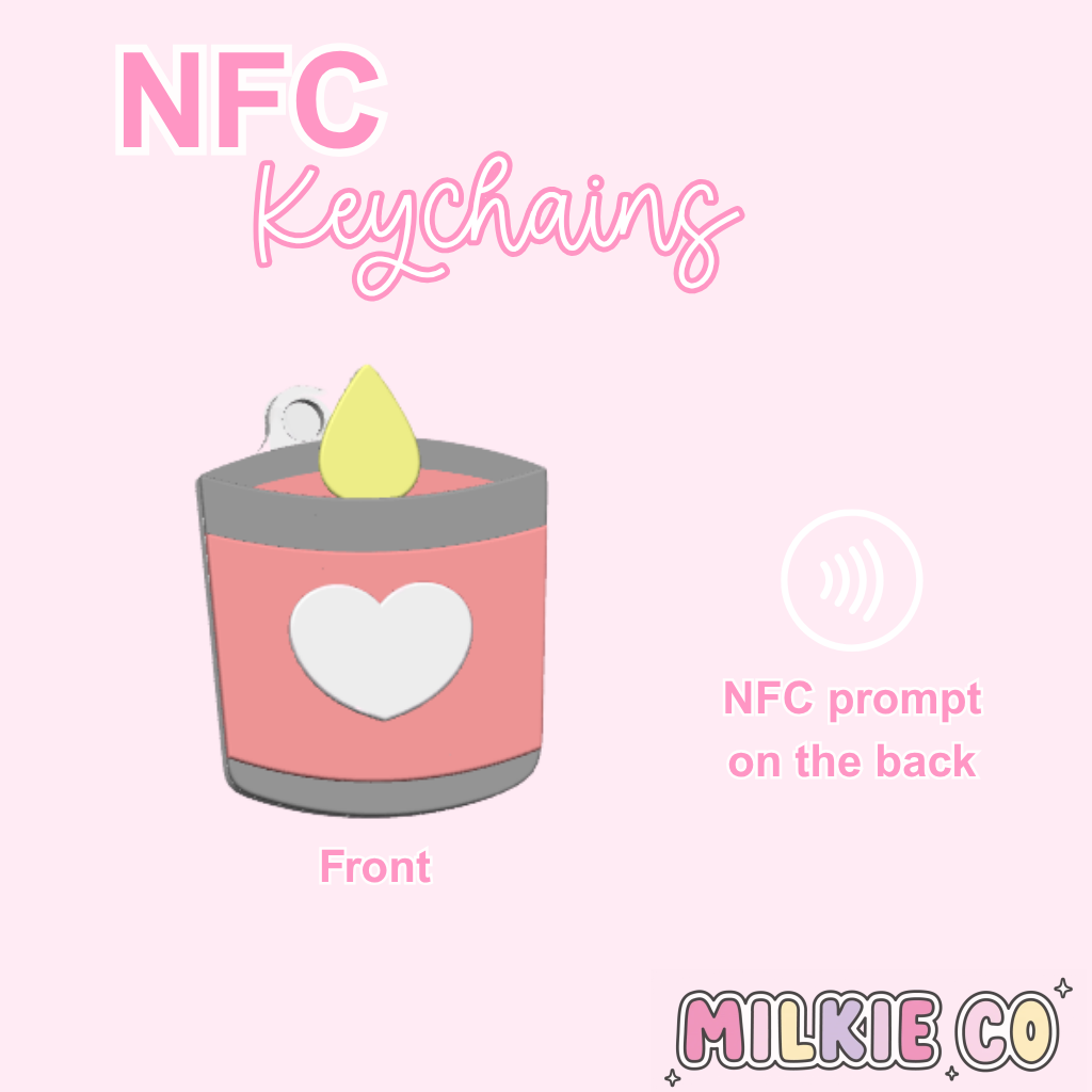 Candle NFC Keychain All Products