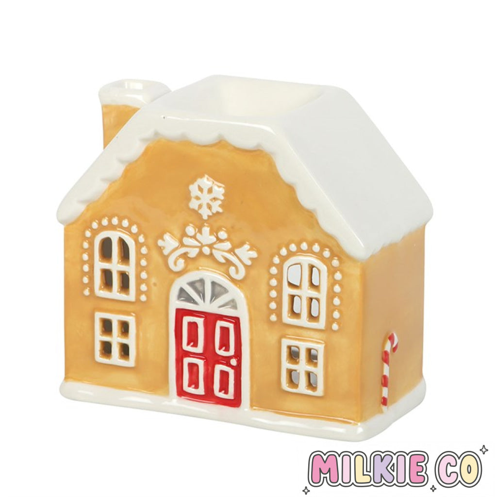 Candy Cane Gingerbread House Wax Melt Burner All Products