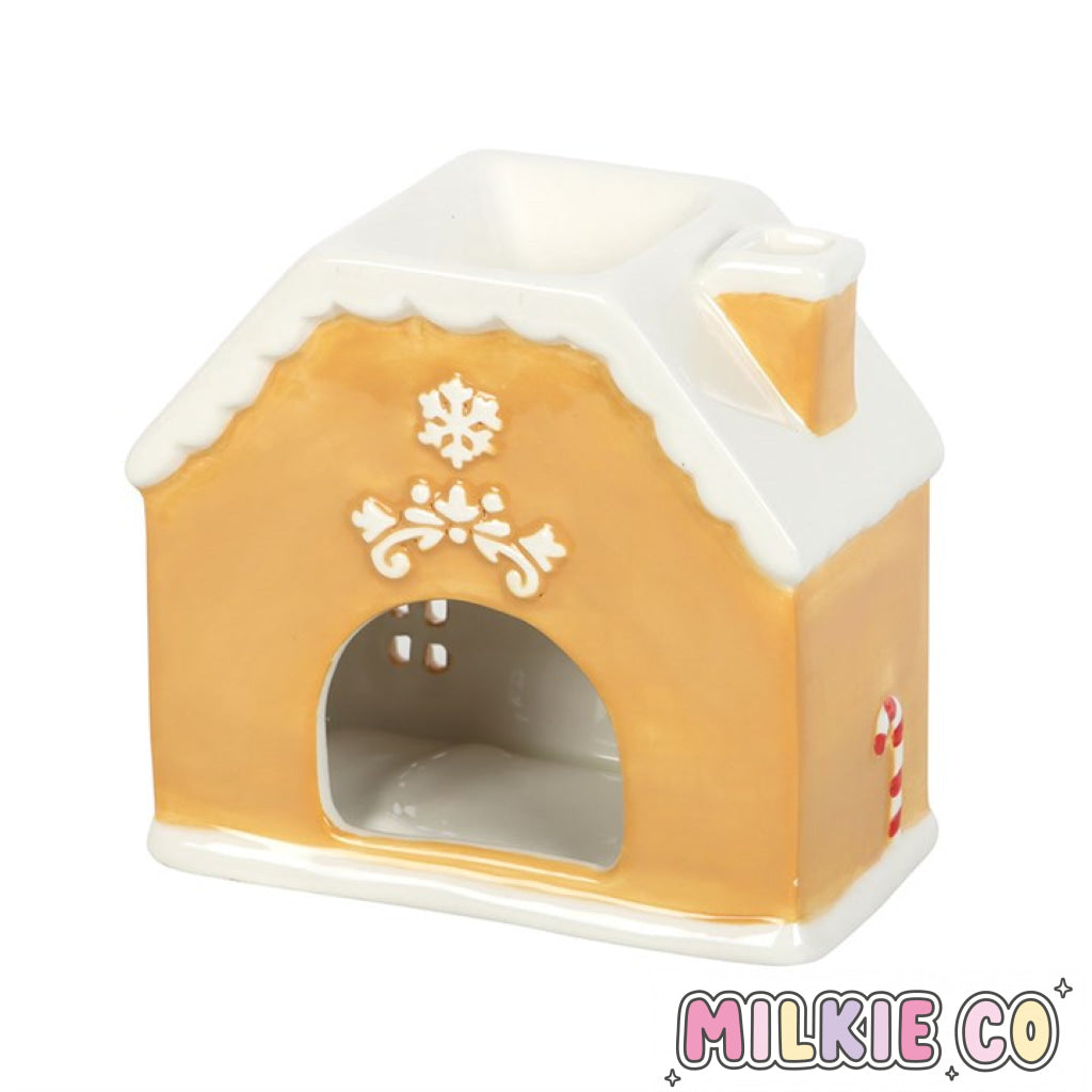 Candy Cane Gingerbread House Wax Melt Burner All Products