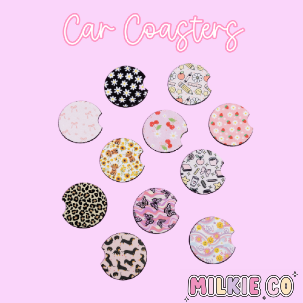 Car Coasters (2pcs)