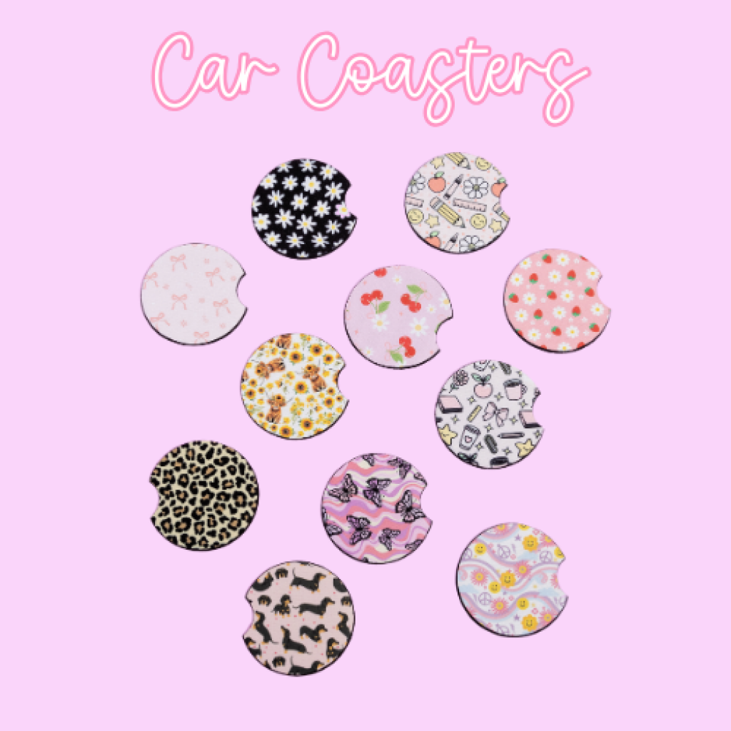 Car Coasters (2pcs)