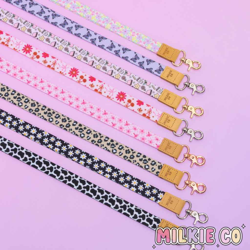 Cherry Blossom Fabric Lanyard All Products