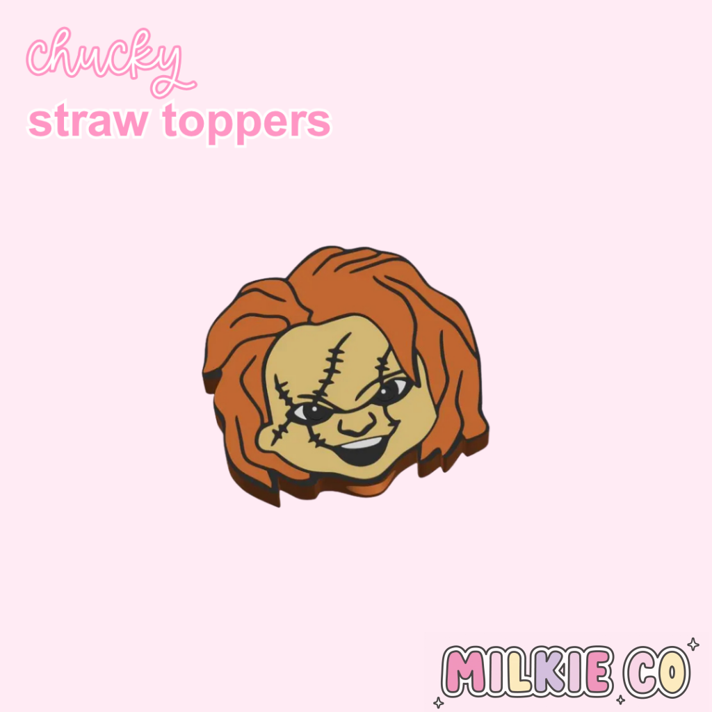 Chucky Straw Topper