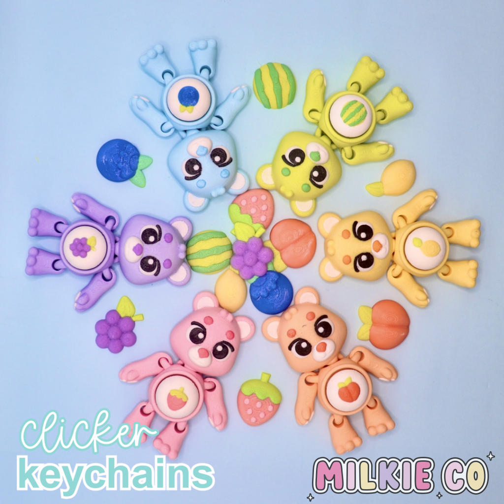 Clicky Bears Keychain All Products