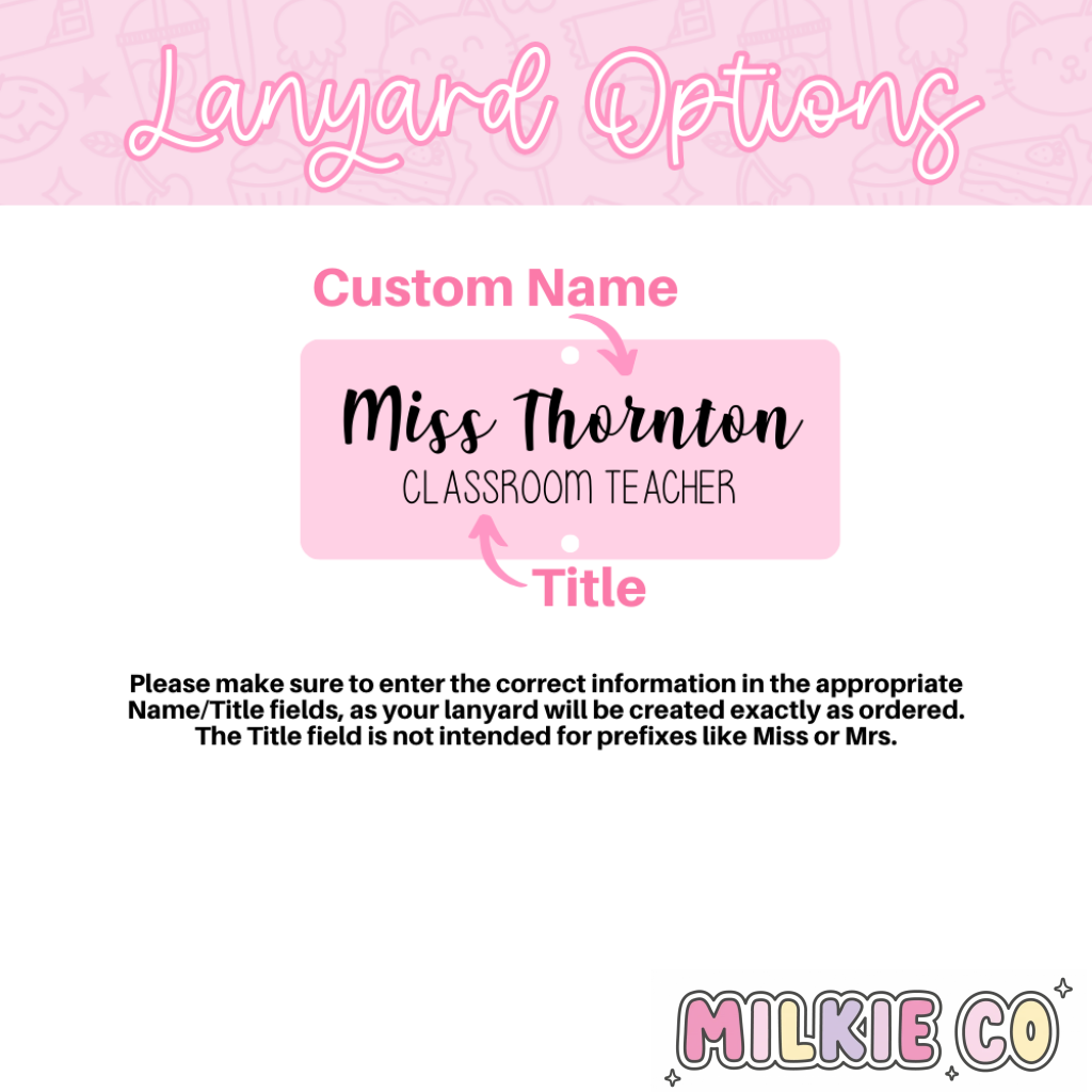 Coffee Teach Repeat Personalised Lanyard All Products