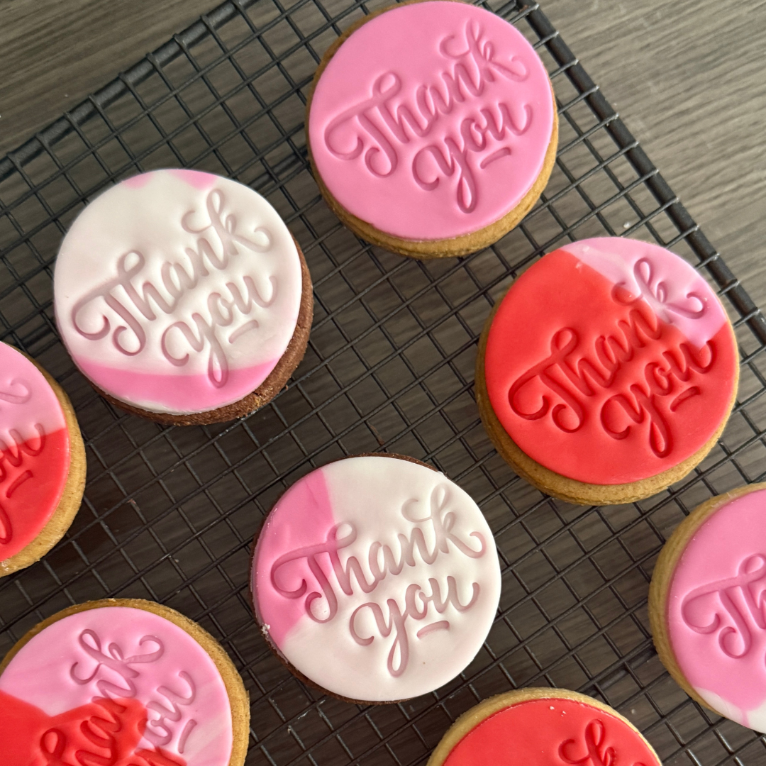 "Thank You" Cookie Embosser