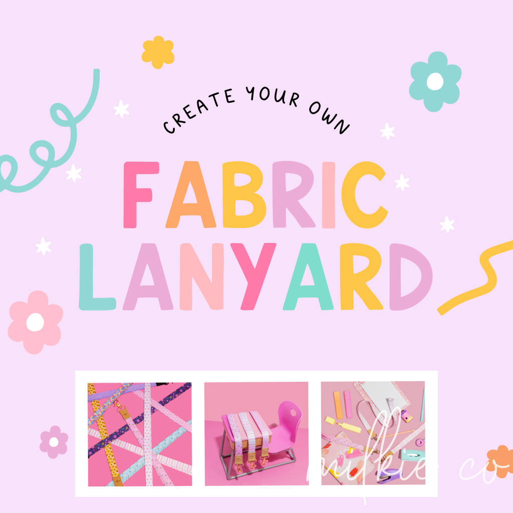 Create Your Own Fabric Lanyard (20Pcs)